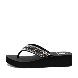 Women Yellow Box Flip Flops>Leanah