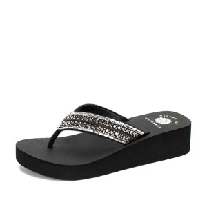 Women Yellow Box Flip Flops>Leanah