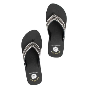 Women Yellow Box Flip Flops>Leanah