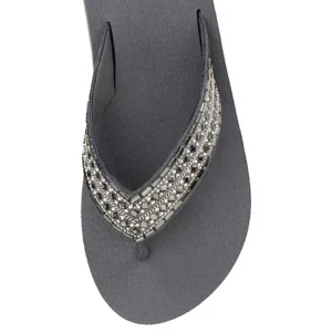 Women Yellow Box Flip Flops>Leanah