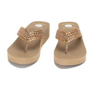 Women Yellow Box Flip Flops>Leanah