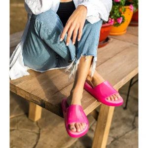 Women Yellow Box Sandals>Marana Jelly Slide