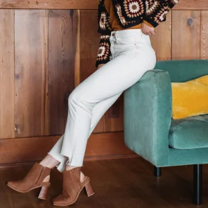 Women Yellow Box Heels & Wedges>Millar Heeled Bootie