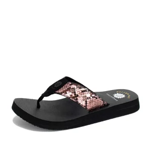 Women Yellow Box Flip Flops>Nador