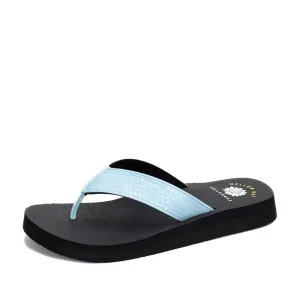 Women Yellow Box Flip Flops>Nataly