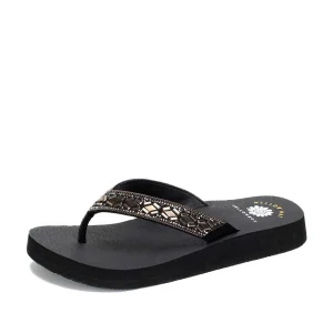 Women Yellow Box Flip Flops>Nayeli