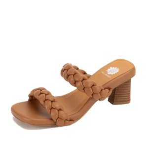 Women Yellow Box Heels & Wedges>Nimble Heeled Sandal