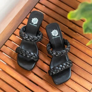 Women Yellow Box Heels & Wedges>Nimble Heeled Sandal