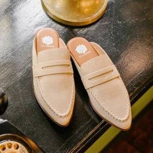 Women Yellow Box Clogs & Mules>Nineta Flat Mule