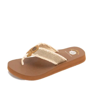 Women Yellow Box Flip Flops>Nolan Flip Flop