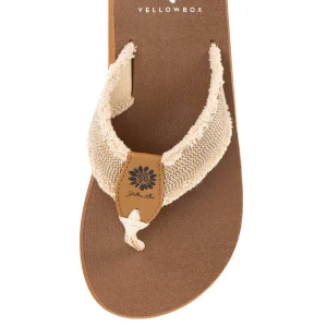 Women Yellow Box Flip Flops>Nolan Flip Flop