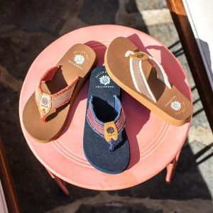 Women Yellow Box Flip Flops>Nolan Flip Flop