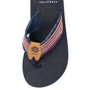 Women Yellow Box Flip Flops>Nolan Flip Flop