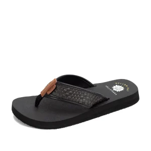 Women Yellow Box Flip Flops>Norit Flip Flop