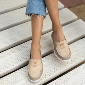 Women Yellow Box Sneakers & Flats>Oleviah