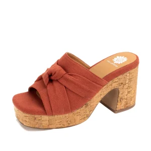 Women Yellow Box Heels & Wedges>Ordo Platform Heel