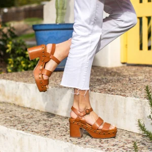 Women Yellow Box Heels & Wedges>Orsha Platform Heel