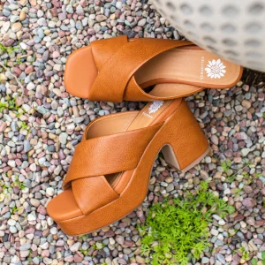 Women Yellow Box Heels & Wedges>Ovilia Platform Heel