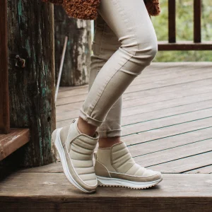 Women Yellow Box Boots & Booties>Ravel Puffer Boot