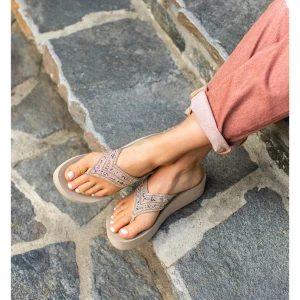 Women Yellow Box Heels & Wedges>Riana Flatform Sandal