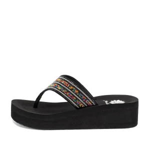 Women Yellow Box Heels & Wedges>Riana Flatform Sandal