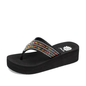 Women Yellow Box Heels & Wedges>Riana Flatform Sandal