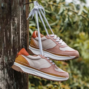 Women Yellow Box Sneakers & Flats>Roux Low-Top Trainer