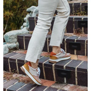 Women Yellow Box Sneakers & Flats>Roux Low-Top Trainer