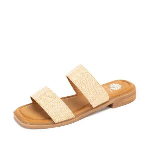 Women Yellow Box Slides>Seaside Slide Sandal