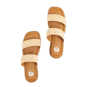 Women Yellow Box Slides>Seaside Slide Sandal