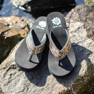 Women Yellow Box Heels & Wedges>Silvyn Sandal