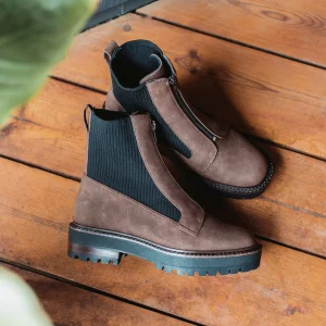 Women Yellow Box Boots & Booties>Spencer Knit Chelsea Boot