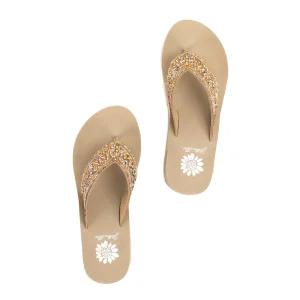 Women Yellow Box Flip Flops>Srida Wedge Sandal