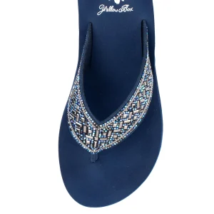 Women Yellow Box Flip Flops>Srida Wedge Sandal