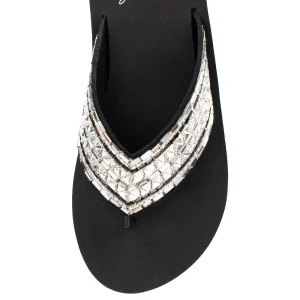 Women Yellow Box Flip Flops>Steeven