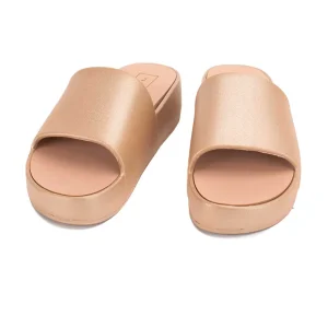 Women Yellow Box Slides>Torrey Flatform Al