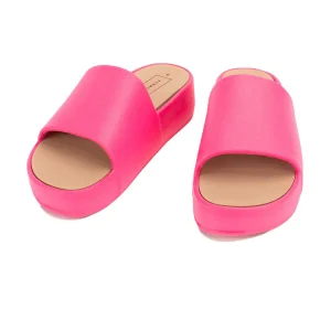 Women Yellow Box Slides>Torrey Flatform Al