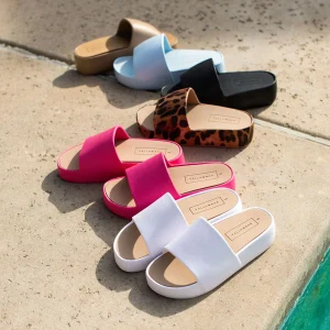 Women Yellow Box Slides>Torrey Flatform Al