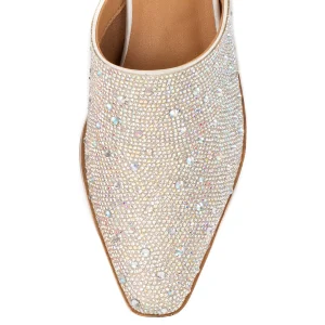 Women Yellow Box Clogs & Mules>Wanny Rhinestone Mule