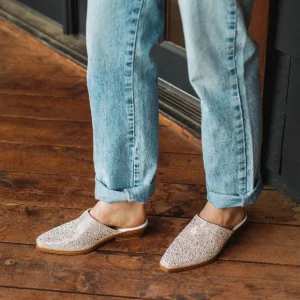 Women Yellow Box Clogs & Mules>Wanny Rhinestone Mule