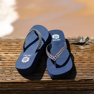 Women Yellow Box Flip Flops>Zemily Rhinestone Sandal