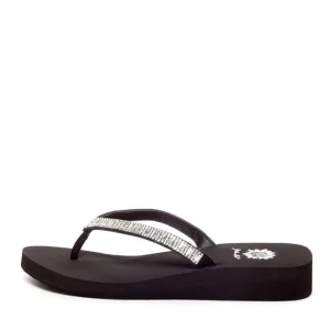 Women Yellow Box Flip Flops>Zemily Rhinestone Sandal